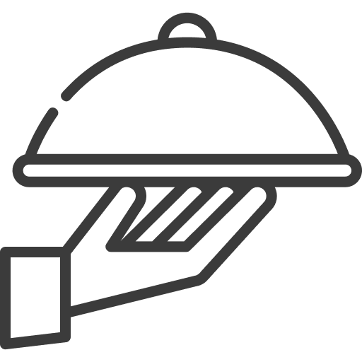 7 am to 10 pm Room Service Icon